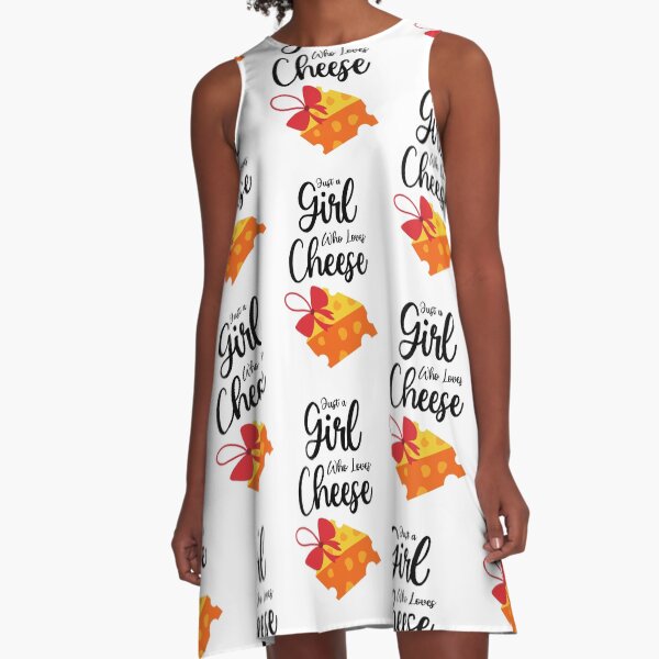 Item preview, Just A Girl Who Loves Cheese designed and sold by PinkPandaPress.