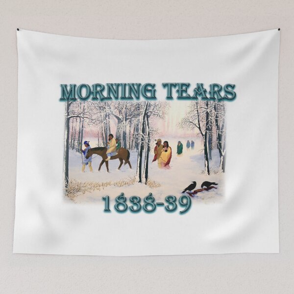 Item preview, Morning Tears - El rastro cherokee de las lágrimas designed and sold by John Guthrie.