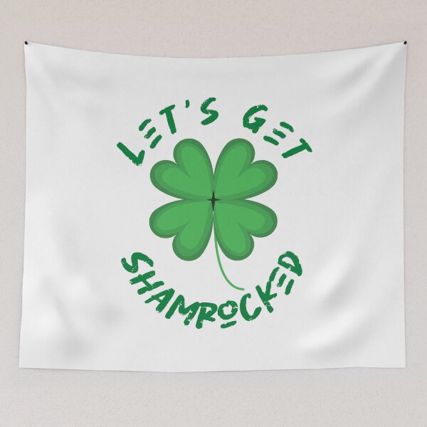 Item preview, Let's Get Shamrocked Funny St Patrick Day designed and sold by ecdato.