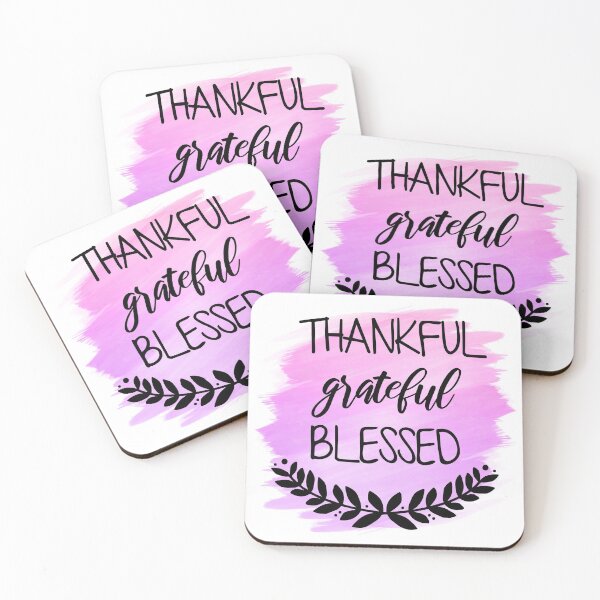 Item preview, Thankful Grateful Blessed designed and sold by KaliDesign.