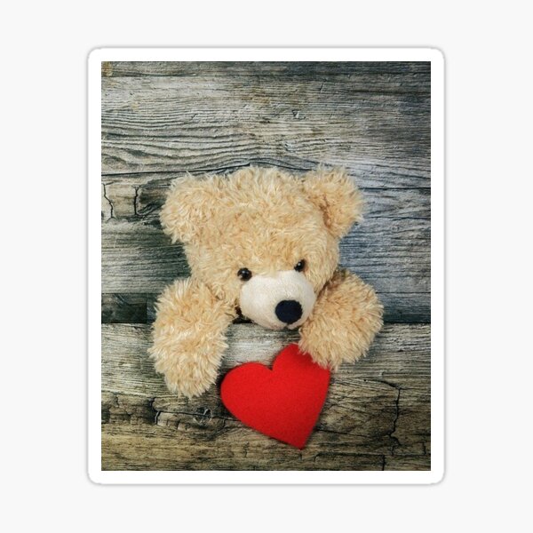 Ourson in love Sticker