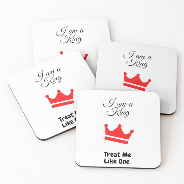 Item preview, I am a King White designed and sold by Isaac Anene.