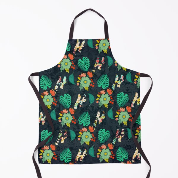 Item preview, Letter H with Floral pattern designed and sold by MoSaid.