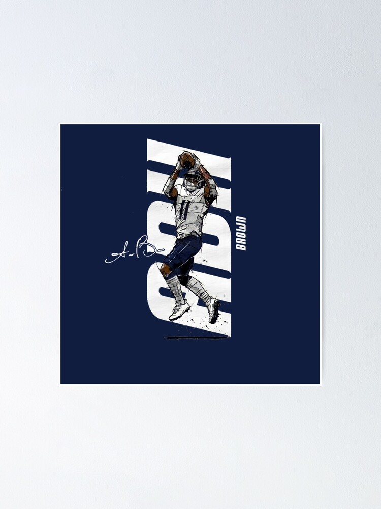 A J Brown for Tennessee Titans fans ' Poster for Sale by Rada-Designs