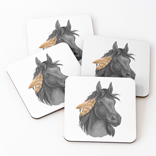 Item preview, Horse with feathers designed and sold by CrazyHowCool.