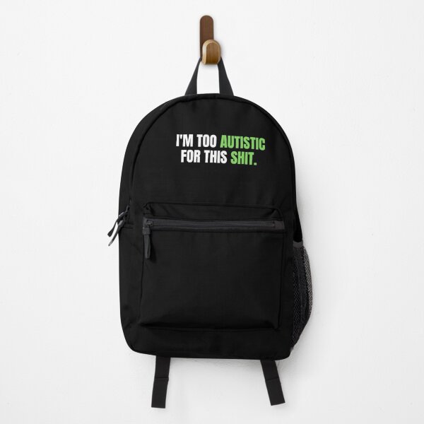 Item preview, IM TOO AUTISTIC FOR THIS SHIT designed and sold by EmotionArt.