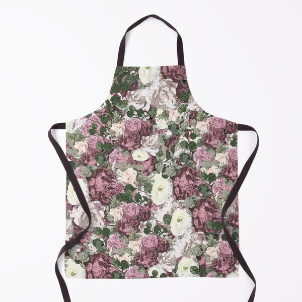 Item preview, Spring flowers, pink and white roses, peony, flowers, floral mask, cute, cool designed and sold by Collagedream.