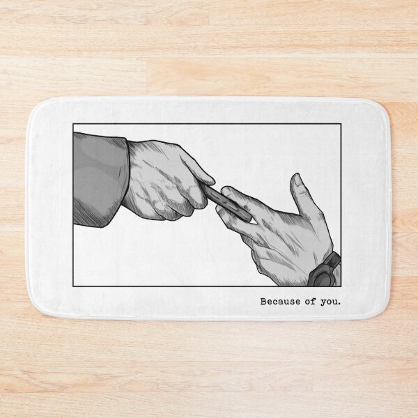 Item preview, Because of you designed and sold by adorkabledean.