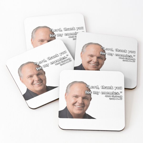 Item preview, "Lord, thank you for my enemies" -Rush Limbaugh designed and sold by Alex3214.