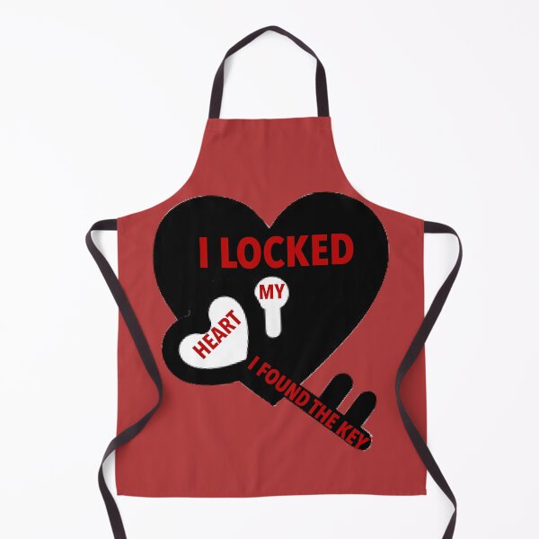 Item preview, I found the key,I locked my heart designed and sold by Magdalineshop.
