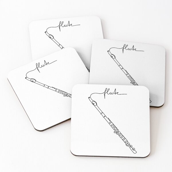 Item preview, MUSICONPRINT FLUTE musician band orchestra instrument designed and sold by yourtravelguide.