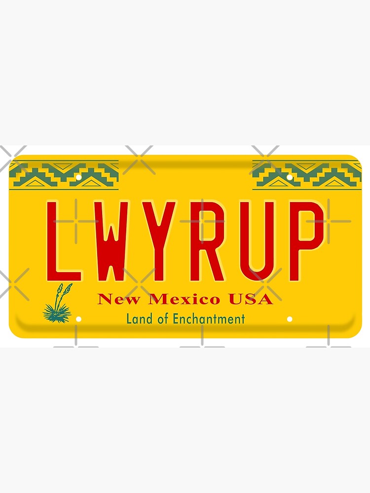 lawyer up number plate