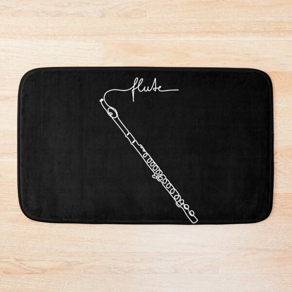 Item preview, MUSICONPRINT FLUTE musician band orchestra instrument designed and sold by yourtravelguide.