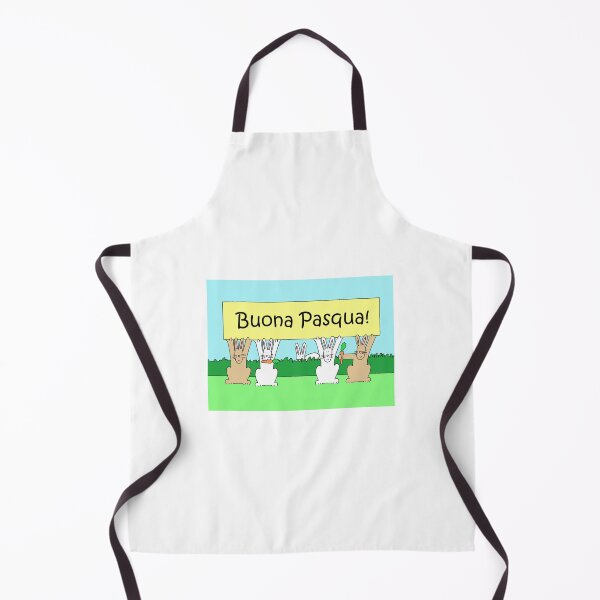 Item preview, Italian Happy Easter Cartoon Bunnies designed and sold by KateTaylor.