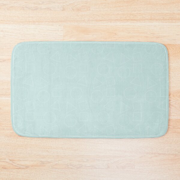 Item preview, Geometric Shapes Pattern - Light Teal designed and sold by THEE24.