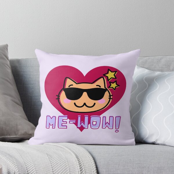 Item preview, Me-Wow - meow cool kitty in heart design designed and sold by priyankajustine.