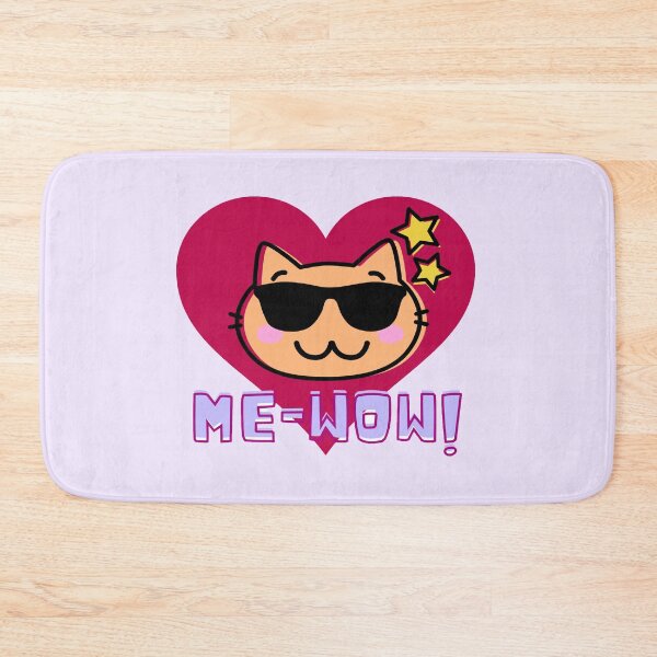 Item preview, Me-Wow - meow cool kitty in heart design designed and sold by priyankajustine.