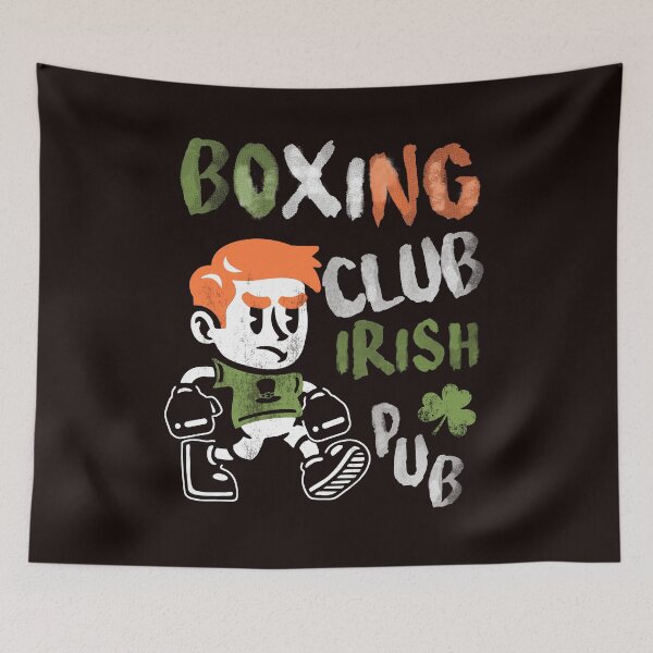 Item preview, Fighting Irish Pub Boxing irish club designed and sold by 2510.