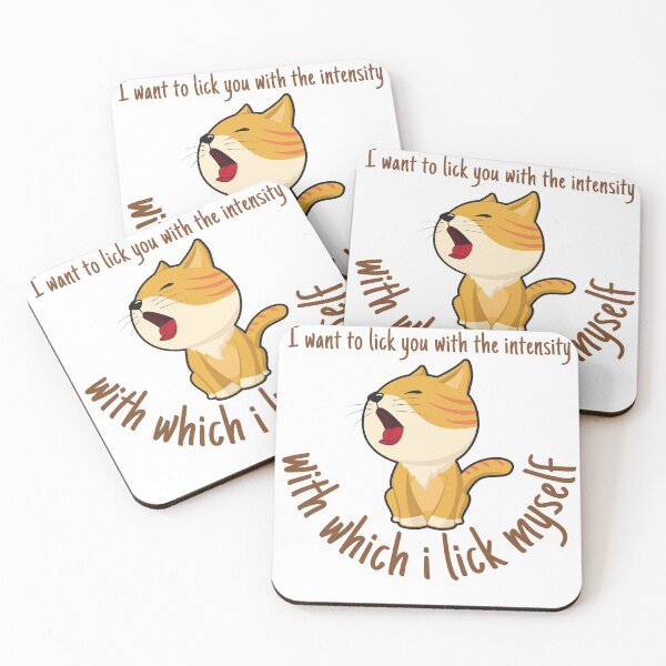 Item preview, Let Me Lick | Cute Cat designed and sold by KeleCo.