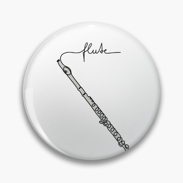 Item preview, MUSICONPRINT FLUTE colored musician band orchestra instrument designed and sold by yourtravelguide.