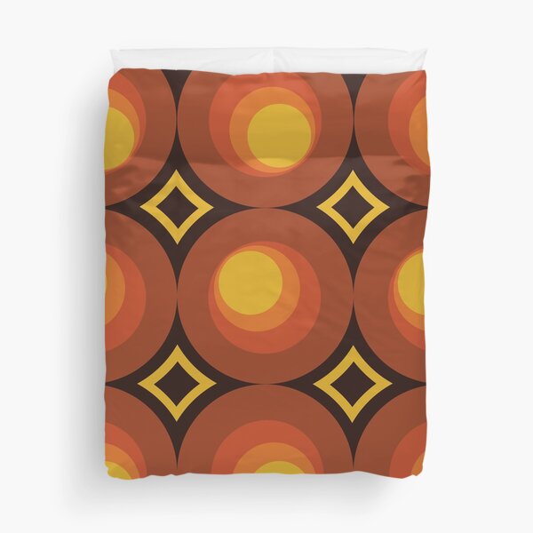 Modern Kids Geometric Collage Shapes Abstract Art Blue Orange Pattern Bath  Mat by Sandra Hutter