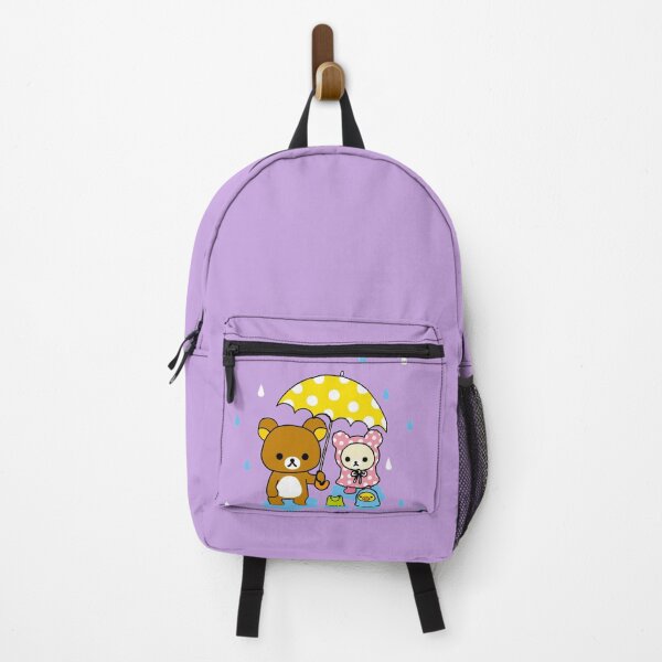 Vista previa del artículo con la obra «Rilakkuma y Korilakkuma bajo la lluvia», diseñado y vendido por fine-art-ellen.