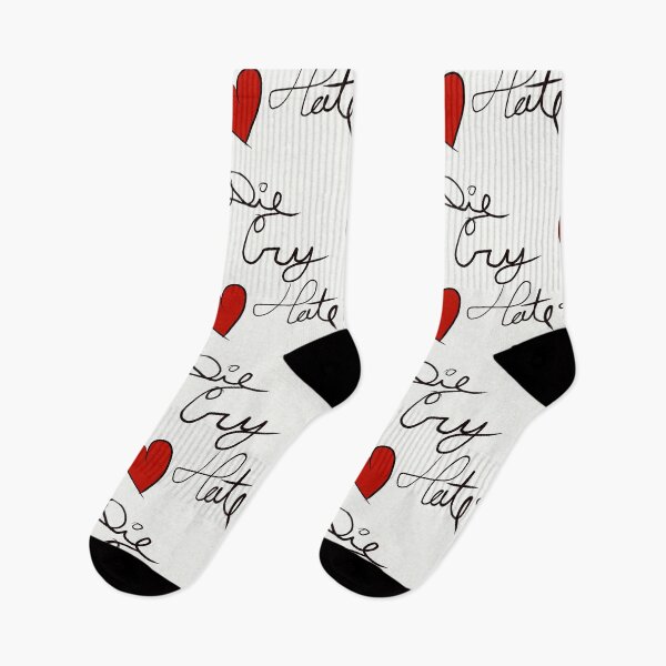 Item preview, Die, cry, hate designed and sold by mollyvibe.