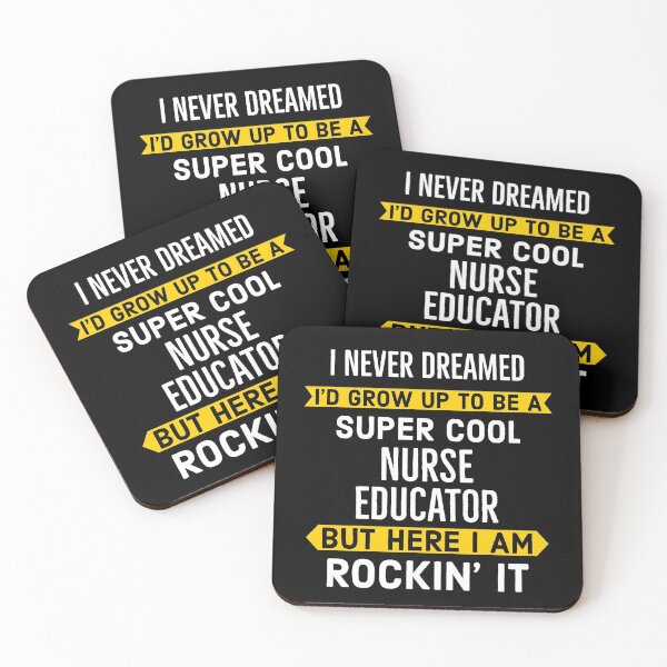 Item preview, Super Cool Nurse Educator designed and sold by AwesomeWorld1.