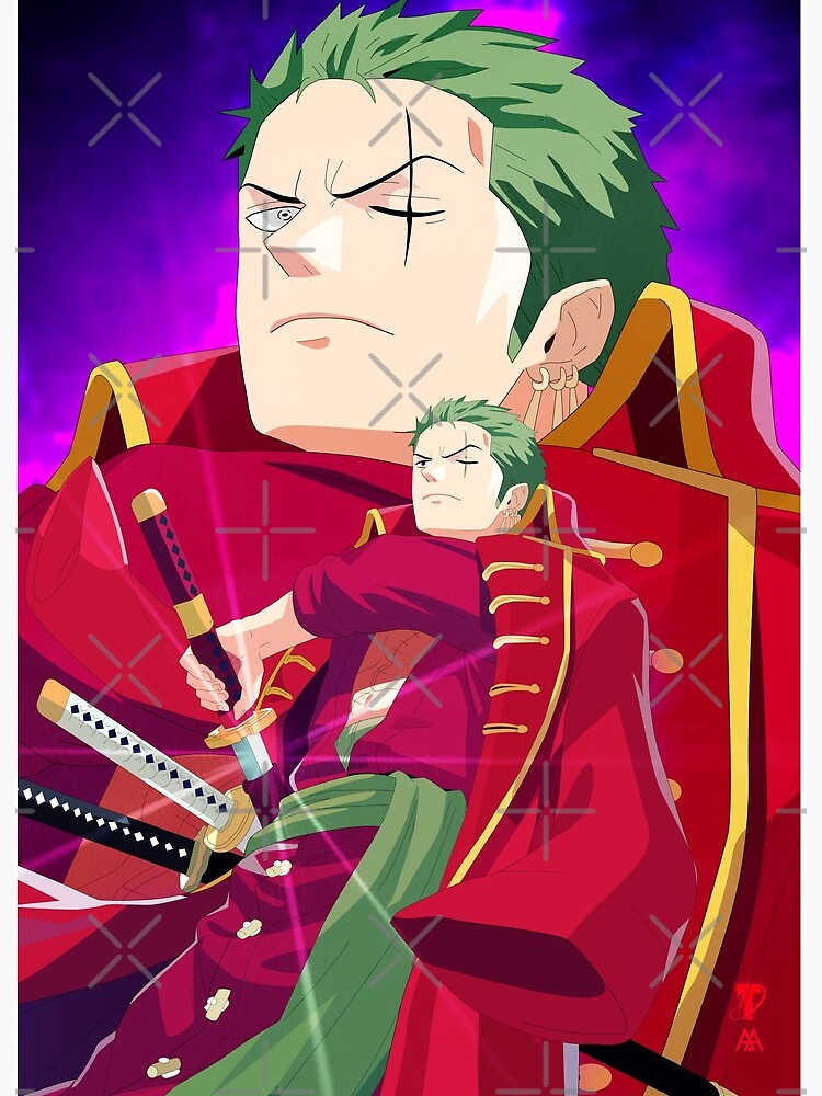 Roronoa Zoro one piece | Art Board Print