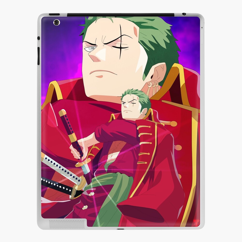 zoro one piece iPad Case & Skin by Marlow31