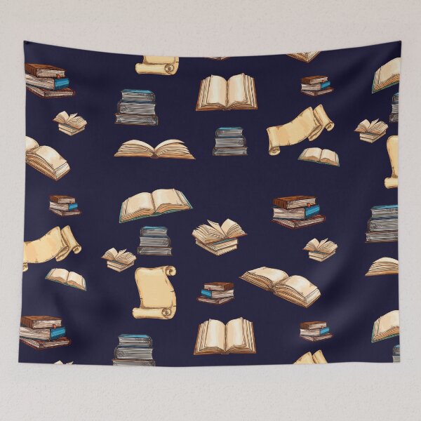 Item preview, Vintage Library designed and sold by LunaNoodleArt.
