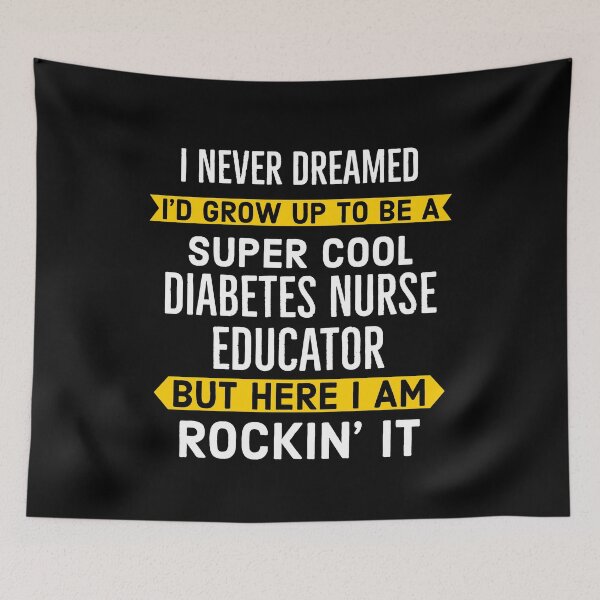 Item preview, Diabetes Nurse Educator designed and sold by AwesomeWorld1.