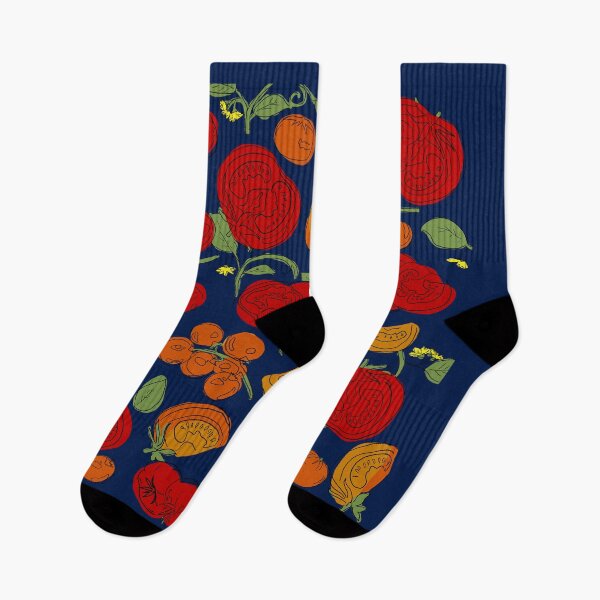 Item preview, Tomatoes on Navy designed and sold by AimeeKHockett.