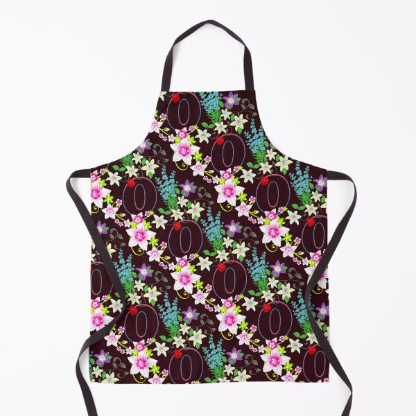 Item preview, Pattern of Floral and Letter O  designed and sold by MoSaid.