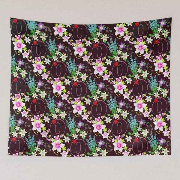 Item preview, Pattern of Floral and Letter O  designed and sold by MoSaid.
