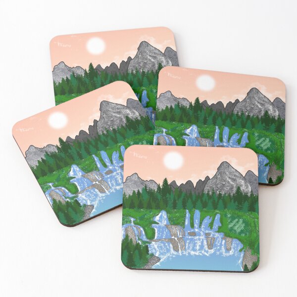 Item preview, Mountains and whirlpools designed and sold by Catherine  Milchard.
