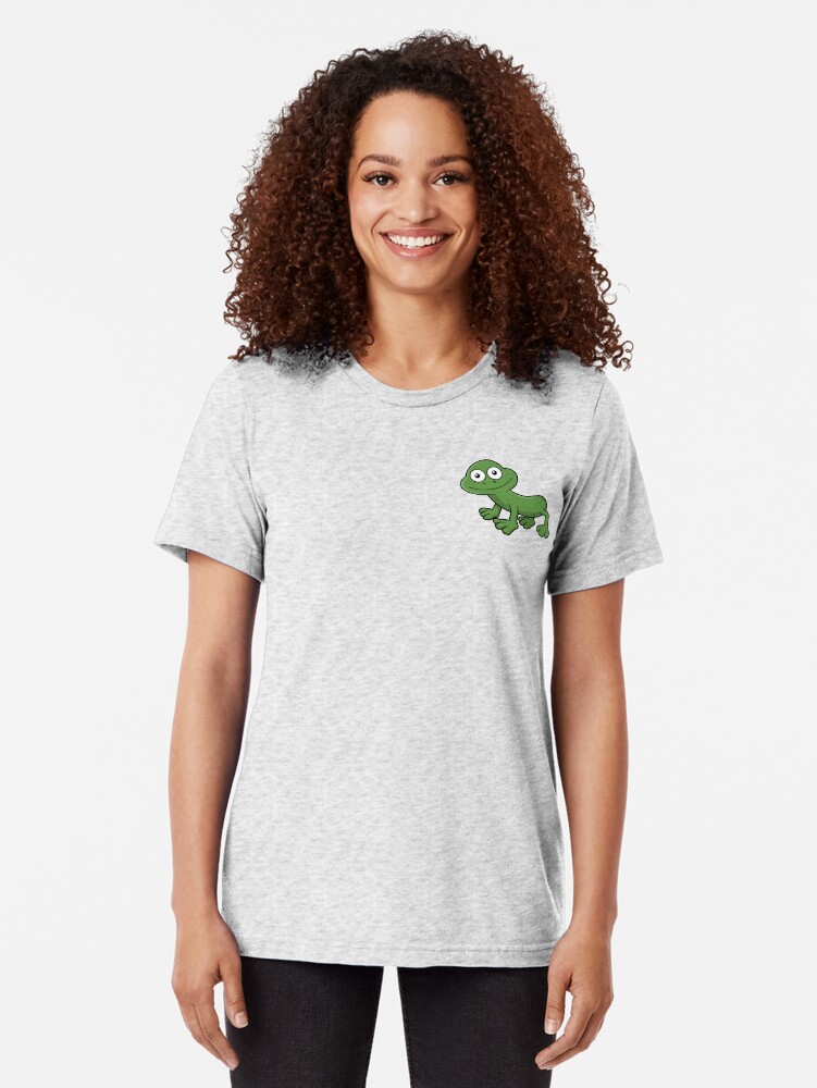 Alternate view of Sausage Frog Tri-blend T-Shirt