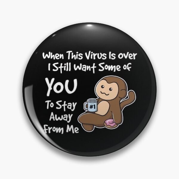 Artikelvorschau, Wenn dieses Virus über Ooptee Monkey Coffee Cup Funny Cartoon ist entworfen und verkauft von OopteesLydia.