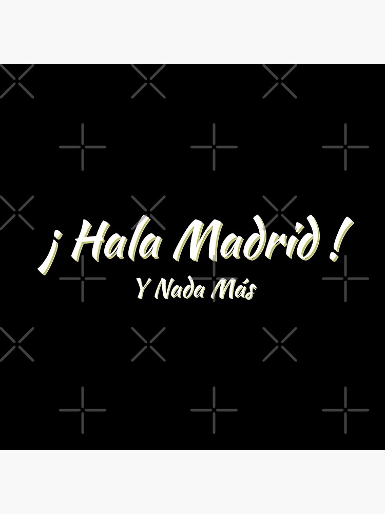 Hala Madrid Greeting Card for Sale by Arts Mania