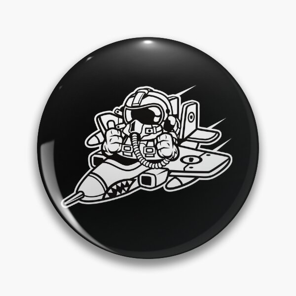 Item preview, Astronaut Fighter Pilot designed and sold by StarshipStudio.