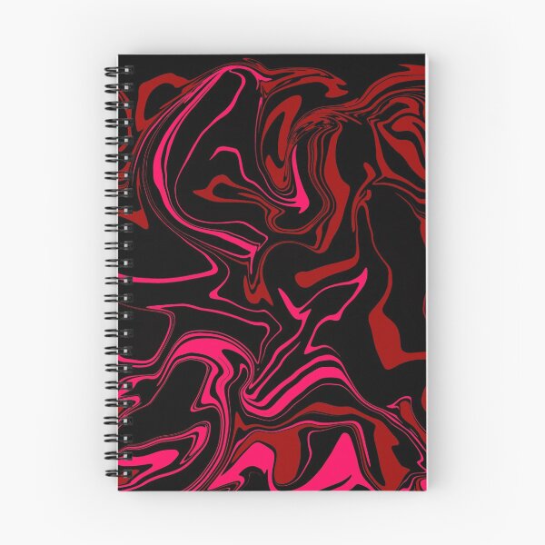 Item preview, Pink Red and Black Abstract Melt designed and sold by WildNClassyFun.