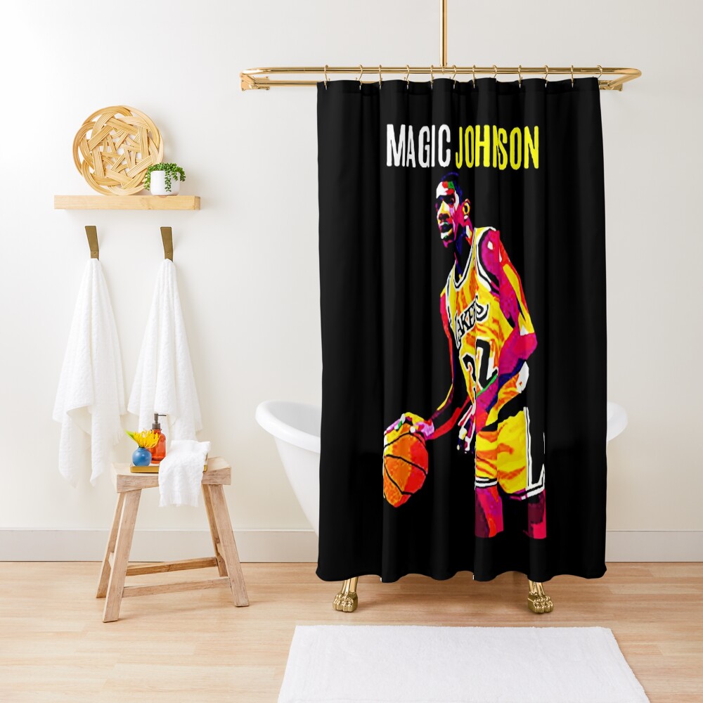 Professional Design magic johnson 05 Shower Curtain CS-YF0O9VBD