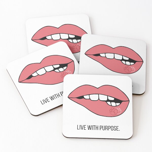Item preview, AGD pink Srat Sisterhood Lips designed and sold by cherryblue.