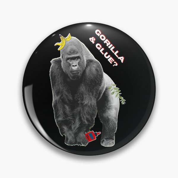 Item preview, What happens when a Gorilla gets hold of a bottle of glue? 2 designed and sold by AnnaBBS.