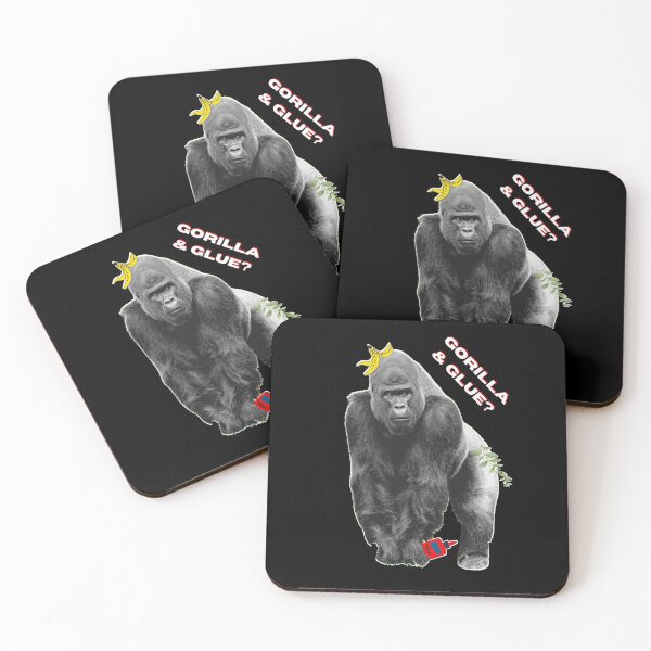 Item preview, What happens when a Gorilla gets hold of a bottle of glue? 2 designed and sold by AnnaBBS.