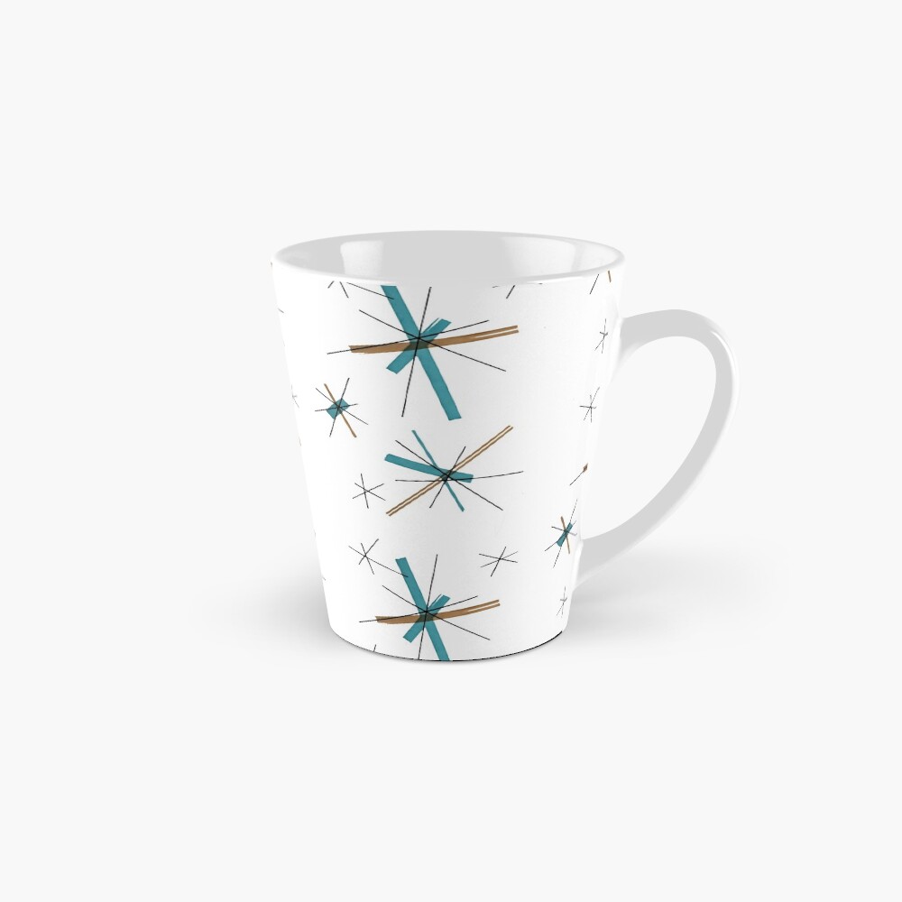 Salem North Star Atomic Starburst Mid Century Modern Coffee Mug