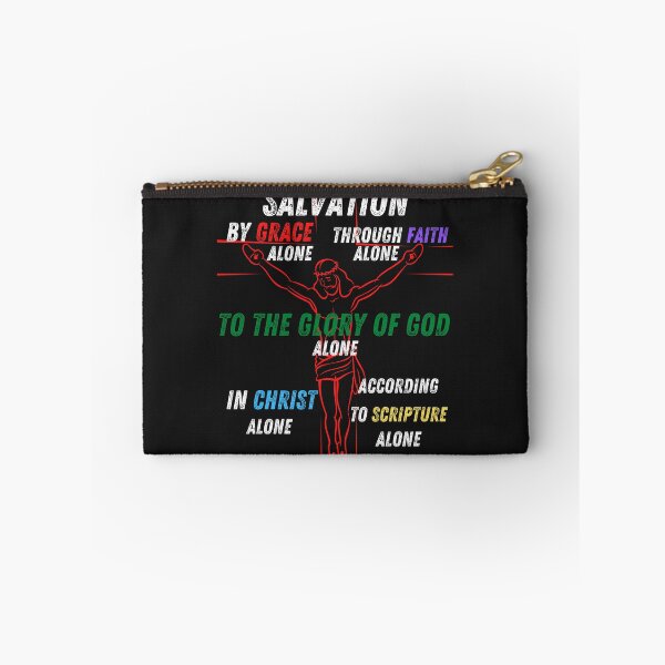 Item preview, Salvation By Grace Alone Through Faith Alone In Christ Alone Christian Creed designed and sold by Marathon-Runner.