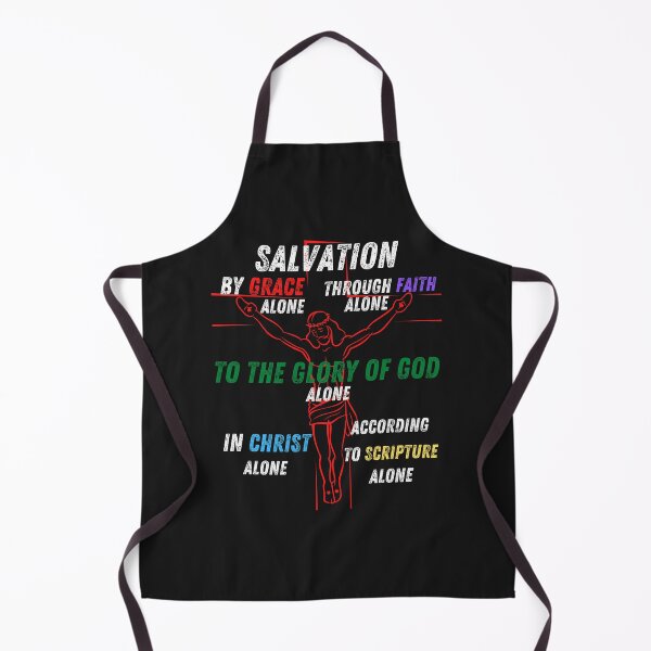 Item preview, Salvation By Grace Alone Through Faith Alone In Christ Alone Christian Creed designed and sold by Marathon-Runner.