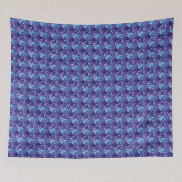 Item preview, Purple Flower Pasture designed and sold by gardeniaresilia.