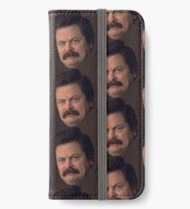 Ron Swanson iPhone Wallet/Case/Skin